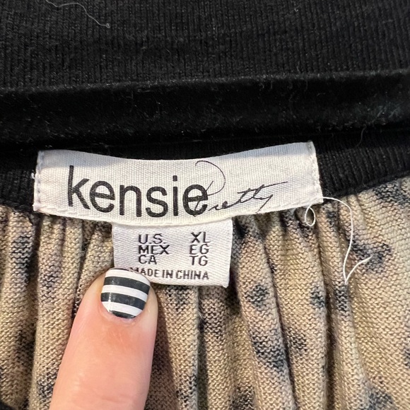 SZ XL Kenzie Leopard Sweater dress - Picture 4 of 5